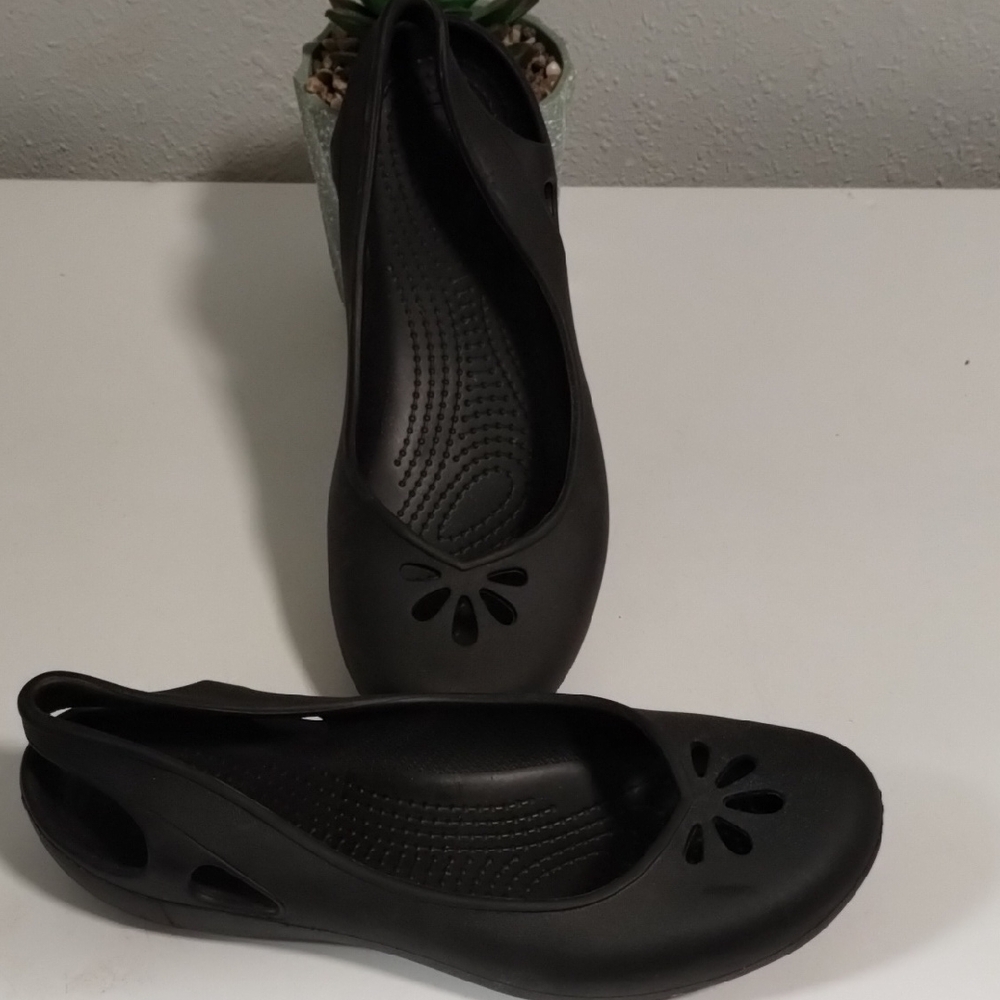 CROCS Black Women's Mules